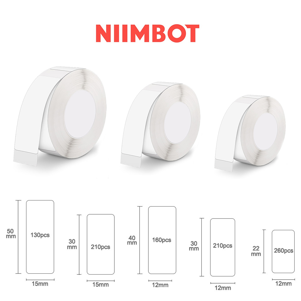 Label Printer Tape - Niimbot D11 D110 D101 Mini Thermal