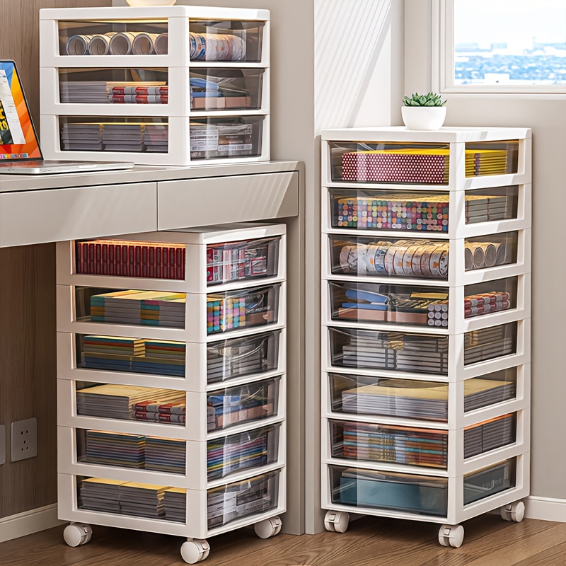 Multi-Layer Rolling Storage Ca - Stationery And Office Supply Stores 评论和价格