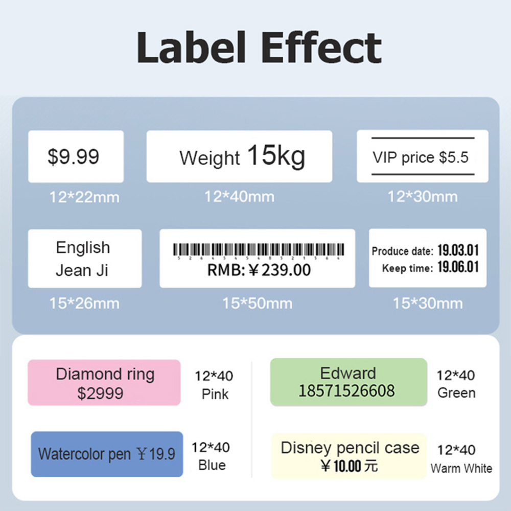 Niimbot D11 D110 D101 Mini The - Label Printer Tape 评论和价格