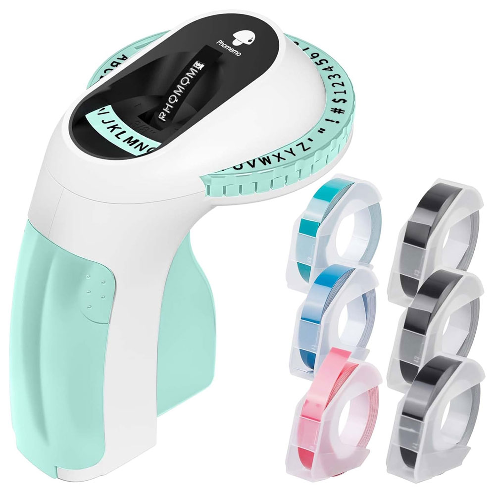 E975 Embossed Label Printer, 3 - Label Printer Tape 评论和价格