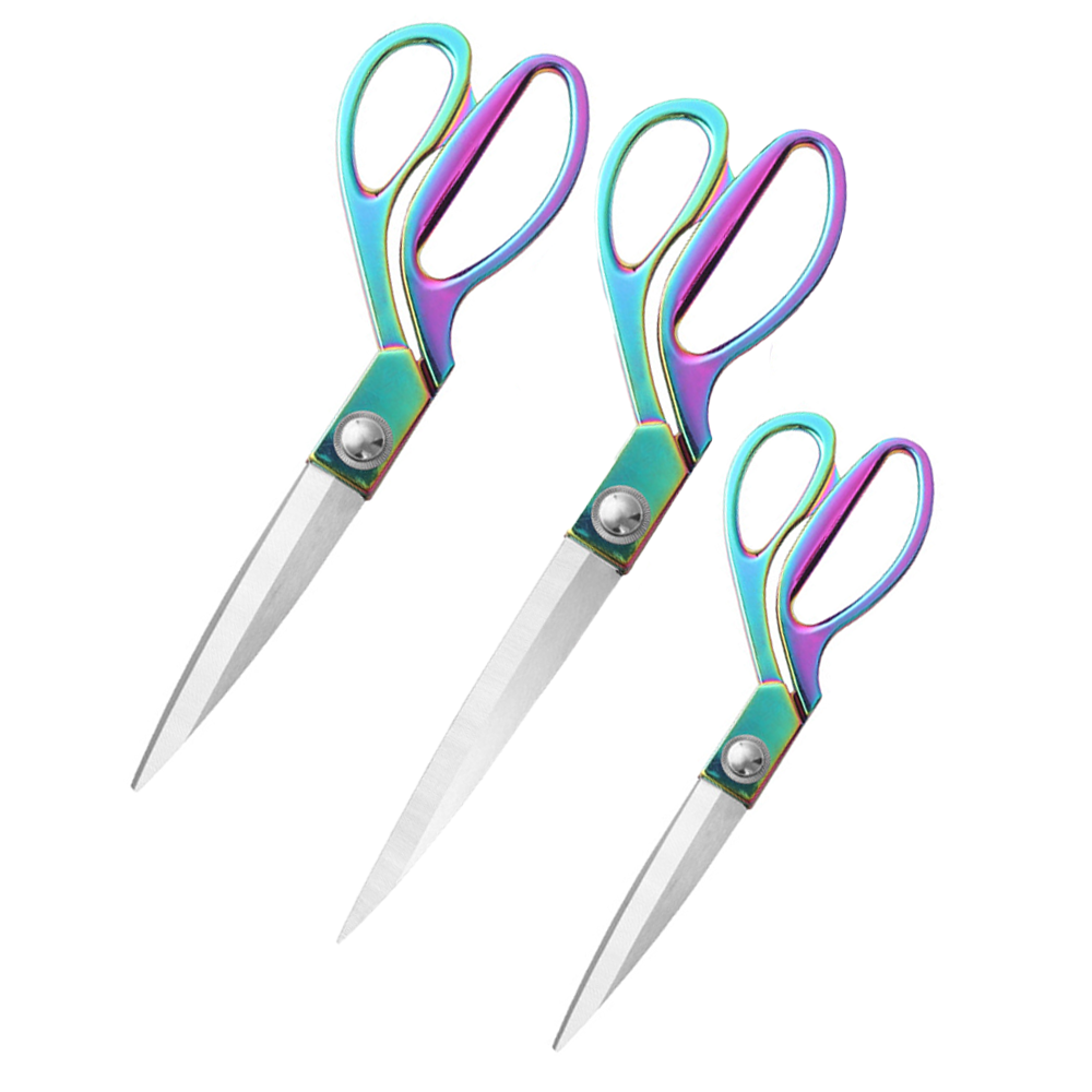 Colorful Fabric Tailoring Scis - Scissors Stainless Craft 评论和价格