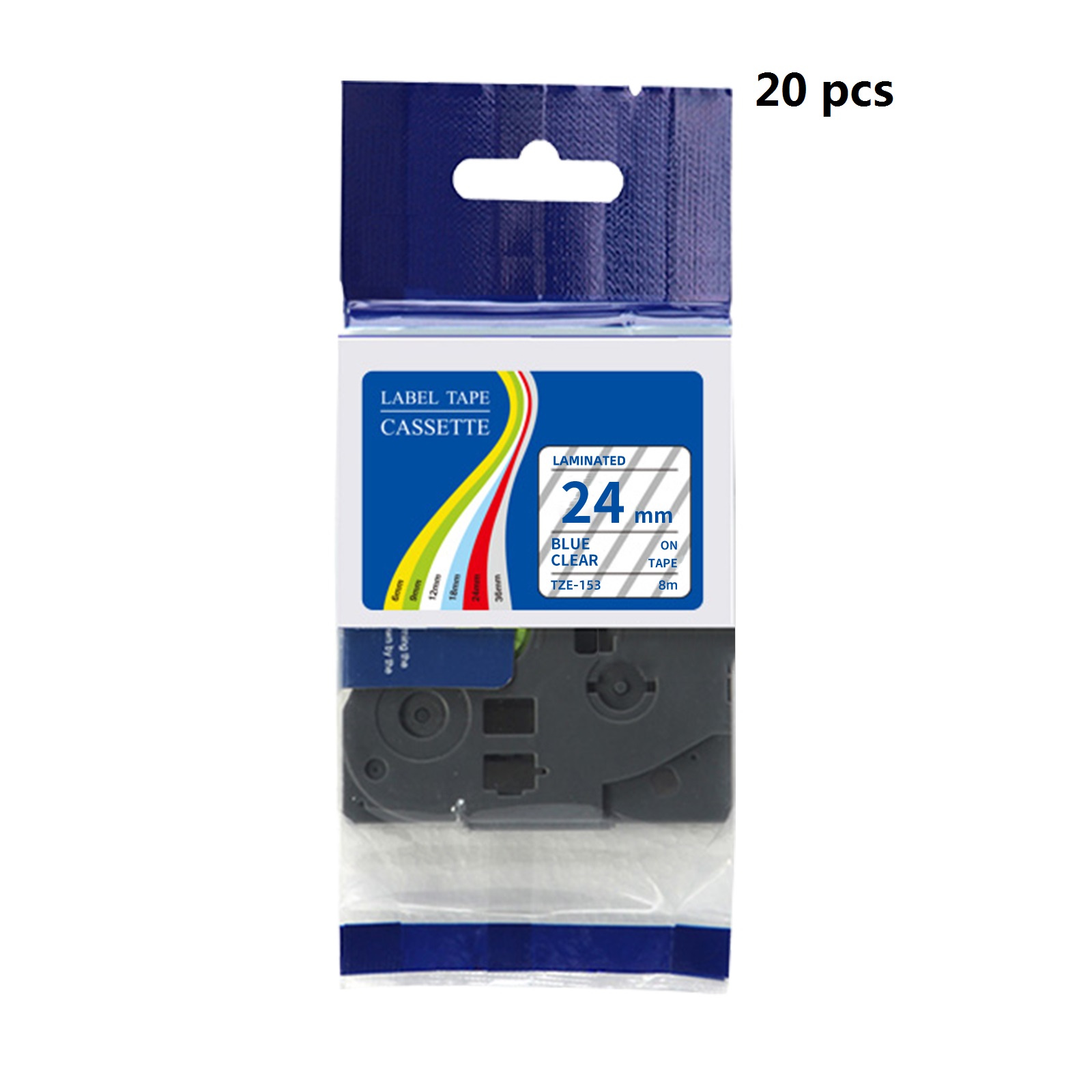 20 pcs pack Compatible Brother - Label Printer Tape 评论和价格