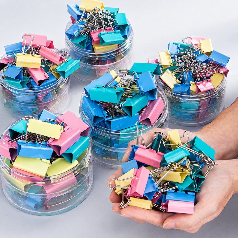 40PCS/Set Long Colorful Metal  - Is Stationery Office Supply 评论和价格