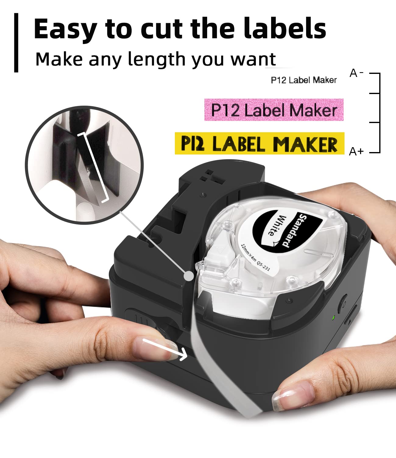Phomemo P12 P12Pro Label Maker - Label Printer Tape 评论和价格