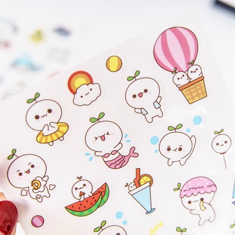 6 Sheets/Pack Cartoon Cat and  - Total Stationery & Office Supply 评论和价格