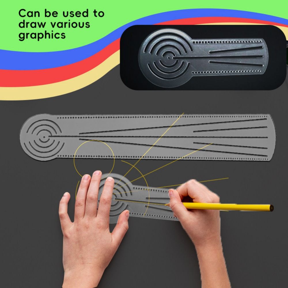 High Quality Multifunctional M - Ruler Set Transparent 评论和价格
