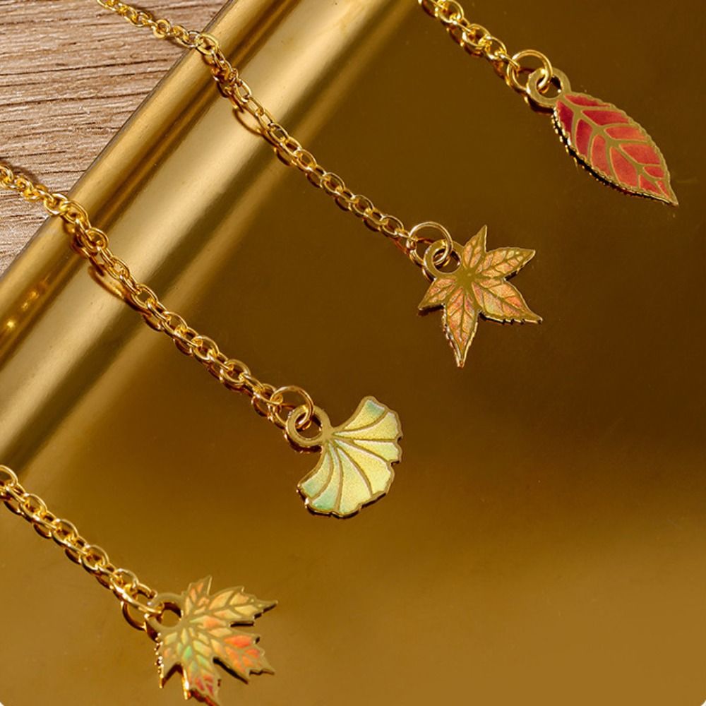 Metal Leaves Bronzing Bookmark - Stationery And Office Supply Chain 评论和价格