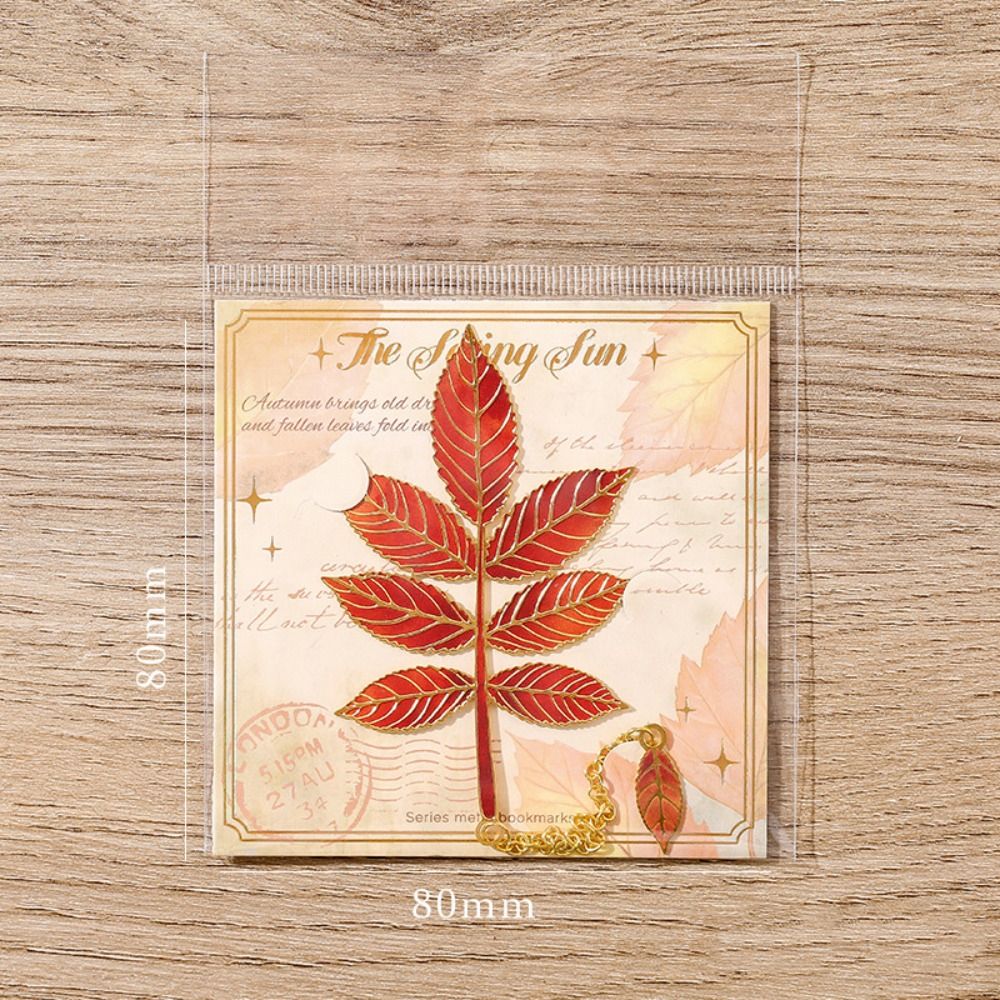 Metal Leaves Bronzing Bookmark - Stationery And Office Supply Chain 评论和价格
