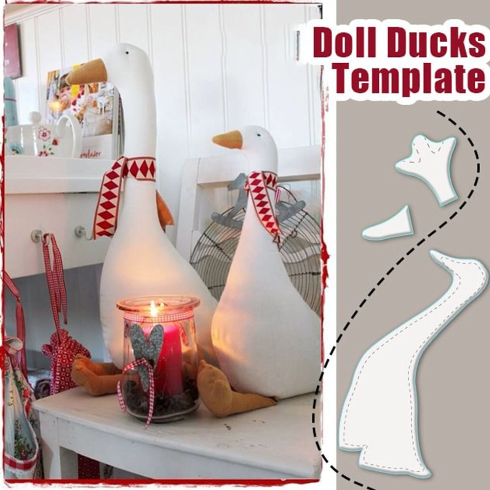 Transparent Doll Ducks Decor T - Ruler Set Transparent 评论和价格