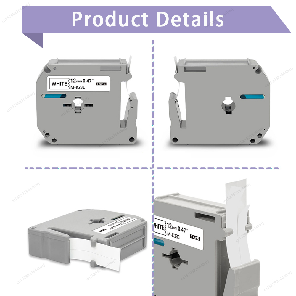 1/3/5Pack M-K231 M Tape Compat - Label Printer Tape 评论和价格