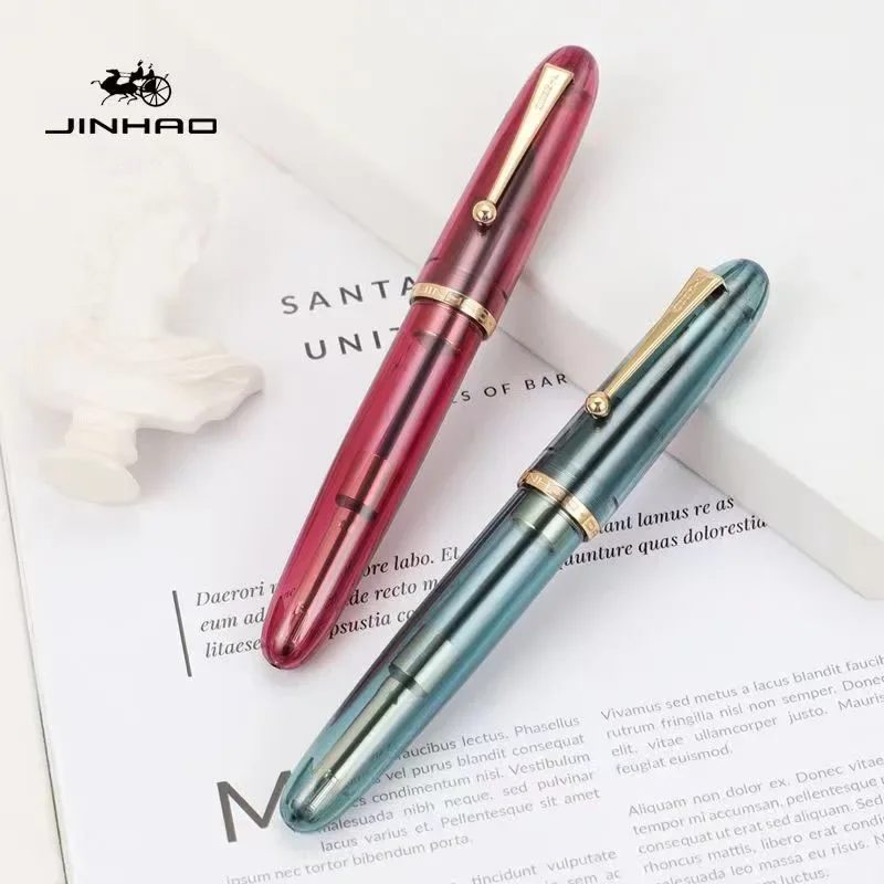 Jinhao 9019 Fountain Pen Trans - Stationery Supplies Business 评论和价格