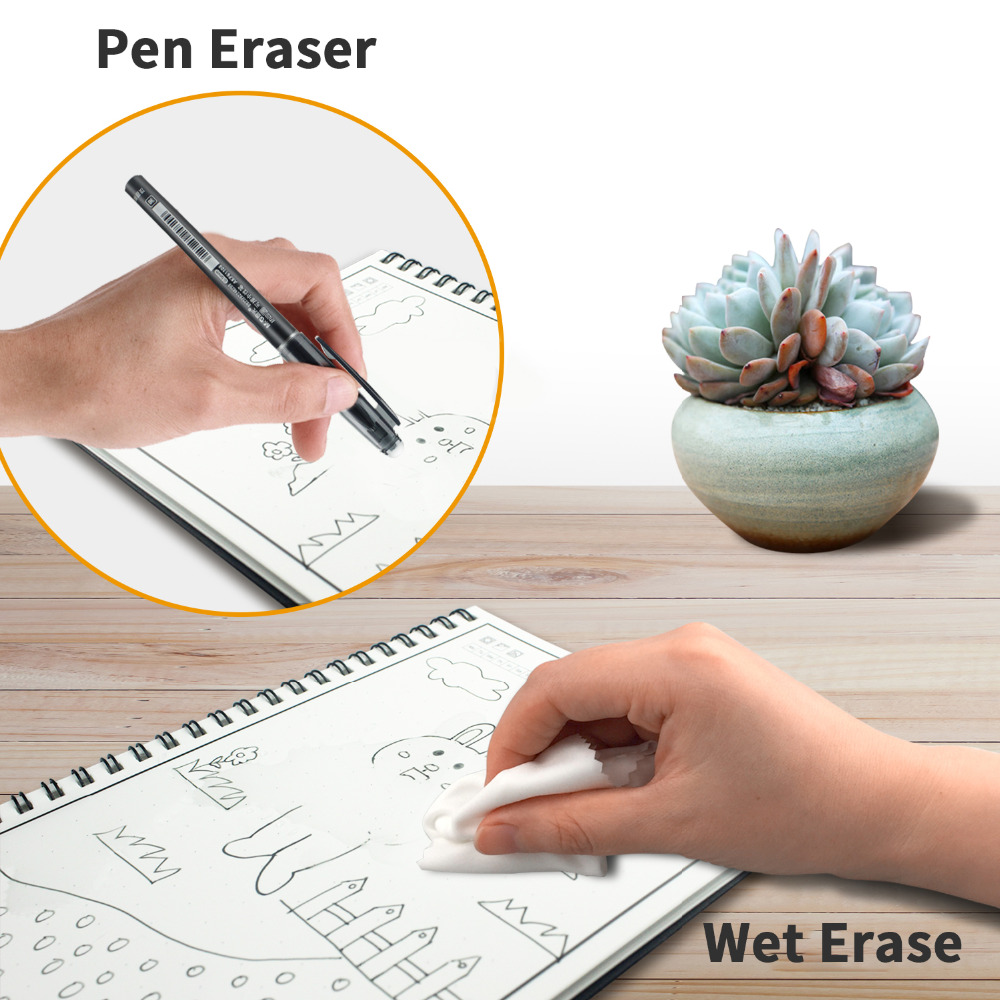 A6 Size Smart Reusable Erasabl - Graph Paper Pad 评论和价格
