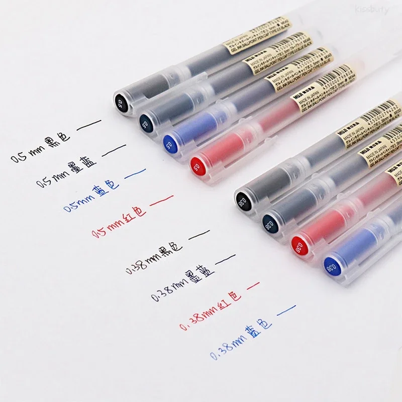 10-30Pcs/Set 0.38/0.5mm Gel pe - Office Stationery Supply Business 评论和价格