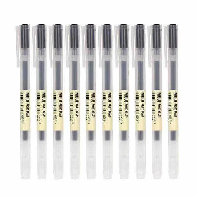 10-30Pcs/Set 0.38/0.5mm Gel pe - Office Stationery Supply Business 评论和价格