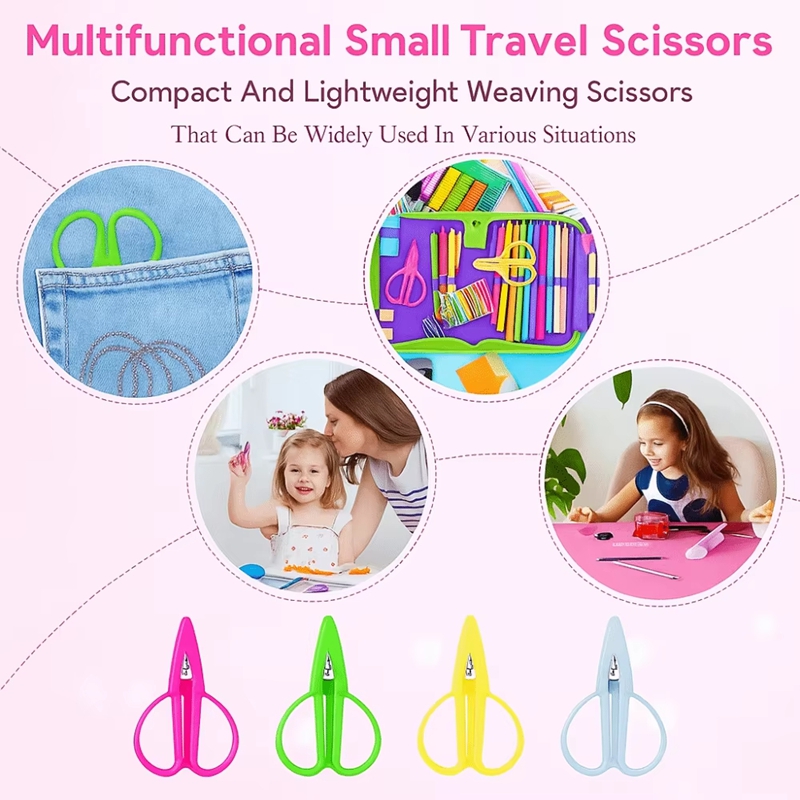 Portable Mini Scissors with Co - Scissors Stainless Craft 评论和价格