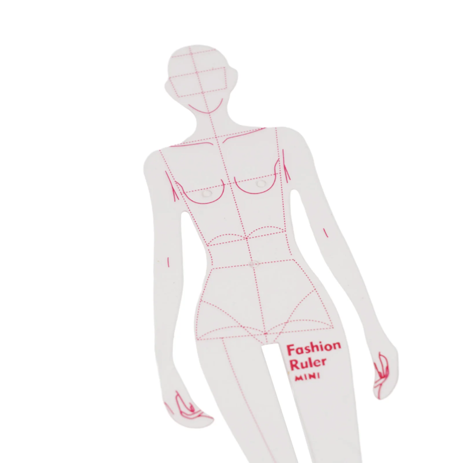 Transparent Plastic Fashion De - Ruler Set Transparent 评论和价格