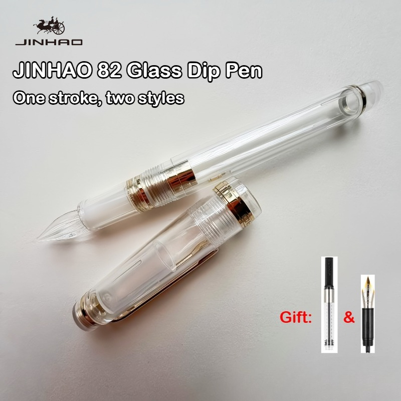 JINHAO 82 Glass Dip Pens One S - Fountain Pen Ink 评论和价格