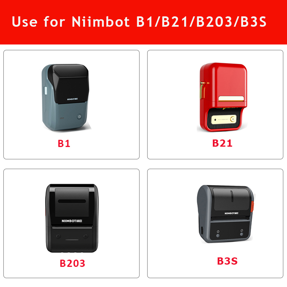 20-50mm Niimbot B21/B1/B31/B20 - Label Printer Tape 评论和价格