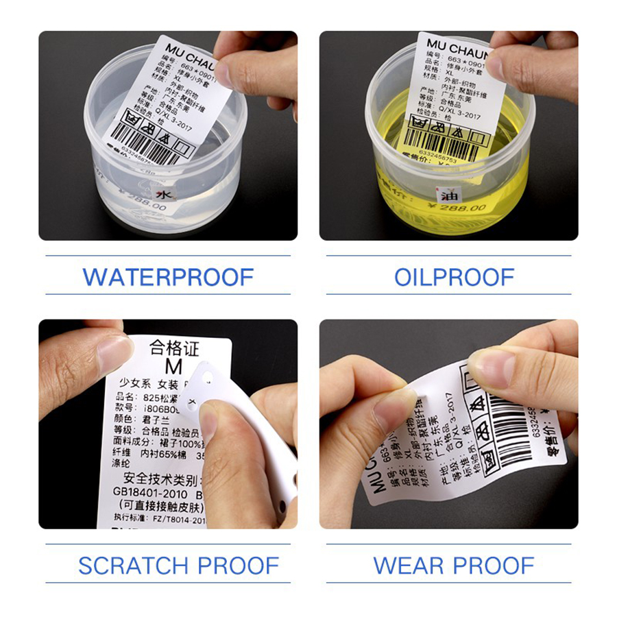 20-50mm Niimbot B21/B1/B31/B20 - Label Printer Tape 评论和价格