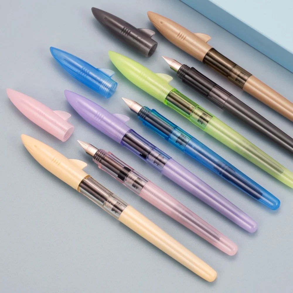 Jinhao Cute Shark Fountain Pen - Office Stationery Supply Business 评论和价格