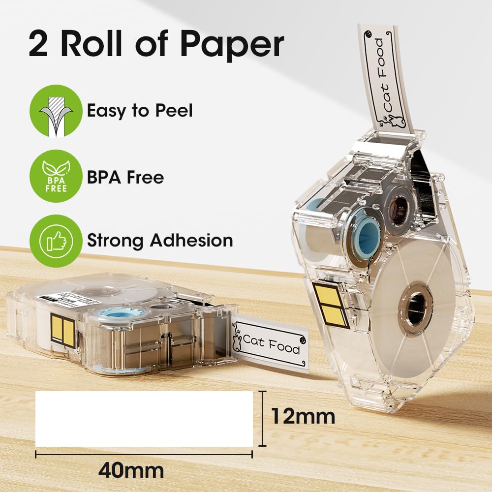 Phomemo A30 P15 Label Printer  - Label Printer Tape 评论和价格