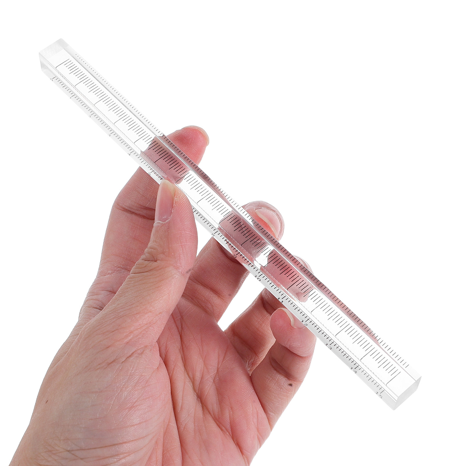 3Pcs Transparent Drawing Ruler - Ruler Set Transparent 评论和价格